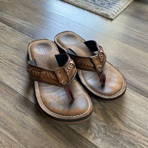 Clarks Leather Sandals